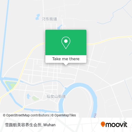 雪颜舫美容养生会所 map