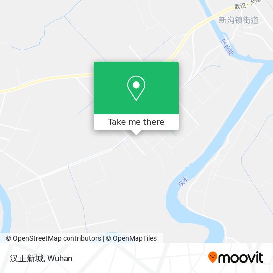 汉正新城 map