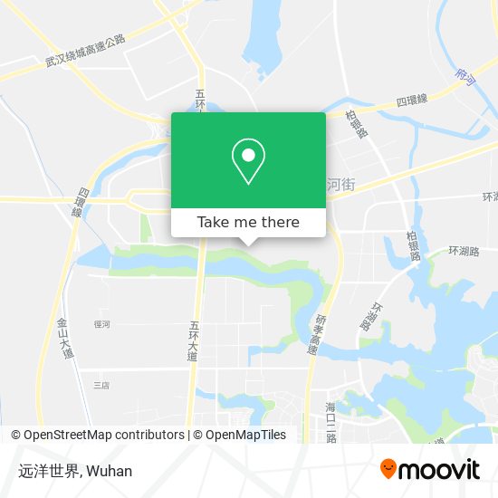 远洋世界 map