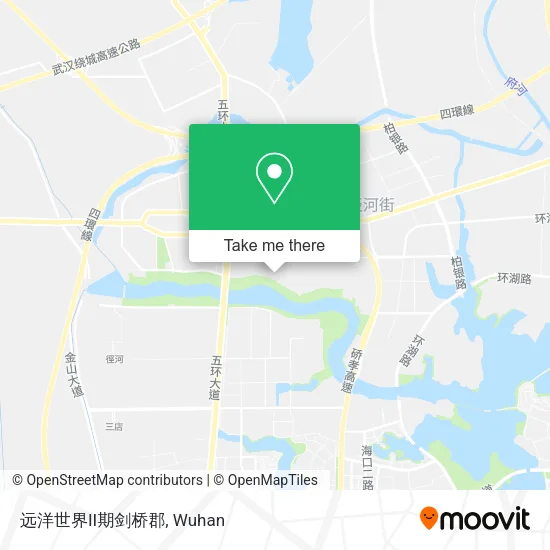 远洋世界II期剑桥郡 map