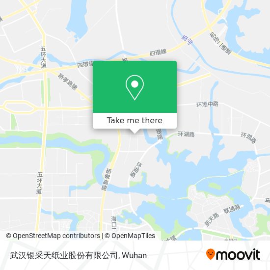 武汉银采天纸业股份有限公司 map
