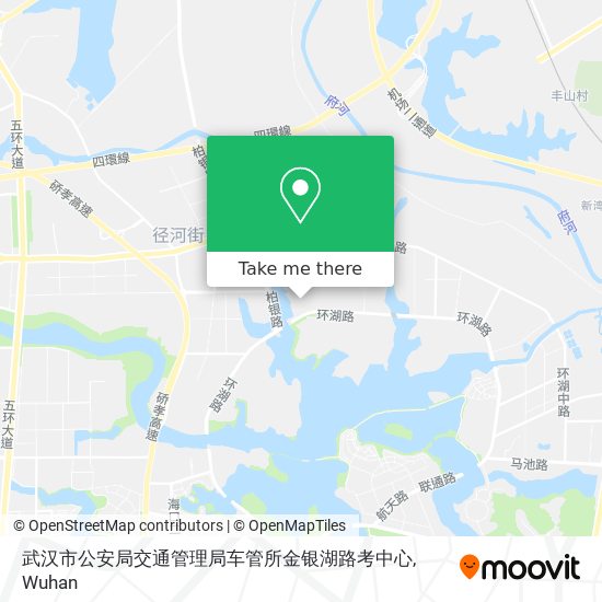 武汉市公安局交通管理局车管所金银湖路考中心 map