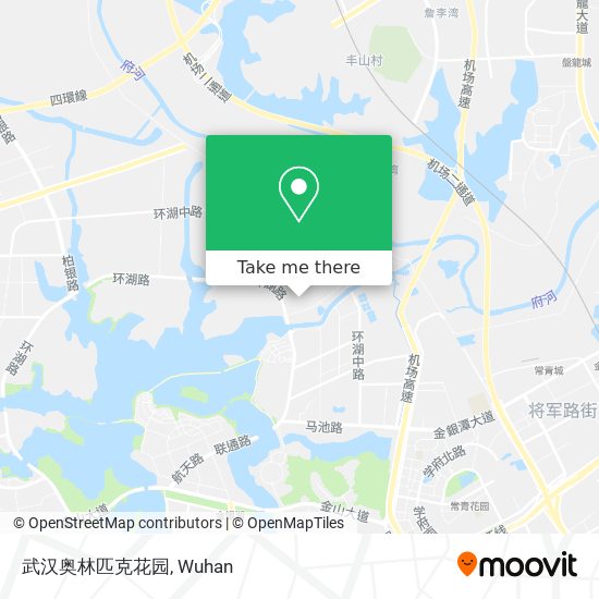 武汉奥林匹克花园 map