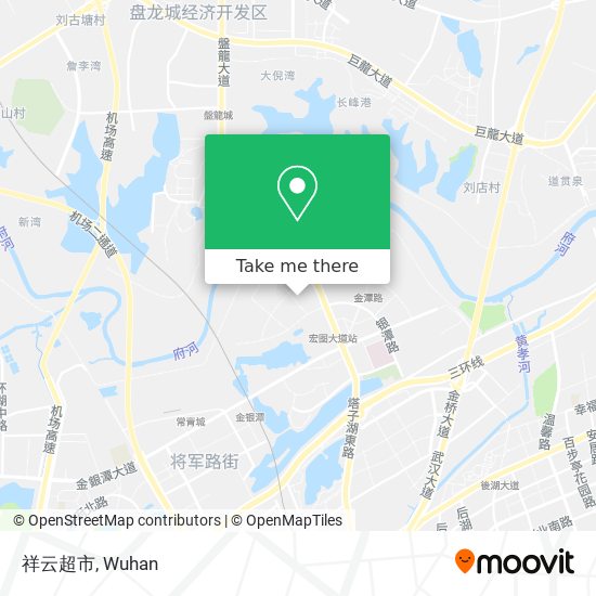 祥云超市 map