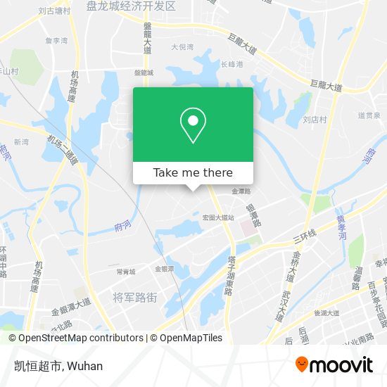 凯恒超市 map