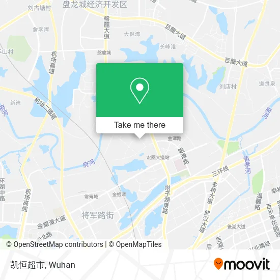 凯恒超市 map