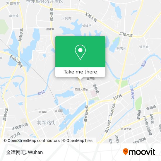 金谭网吧 map