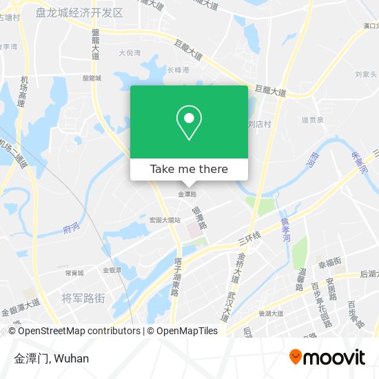 金潭门 map