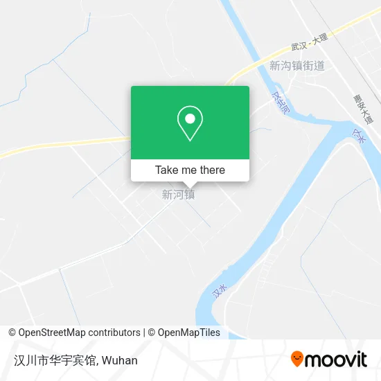 汉川市华宇宾馆 map