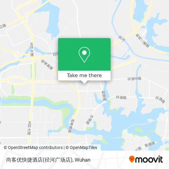 尚客优快捷酒店(径河广场店) map