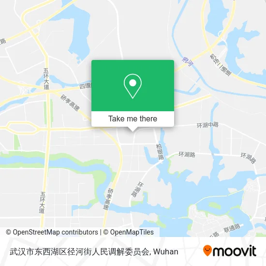 武汉市东西湖区径河街人民调解委员会 map