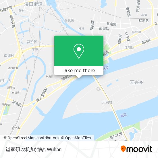 谌家矶农机加油站 map