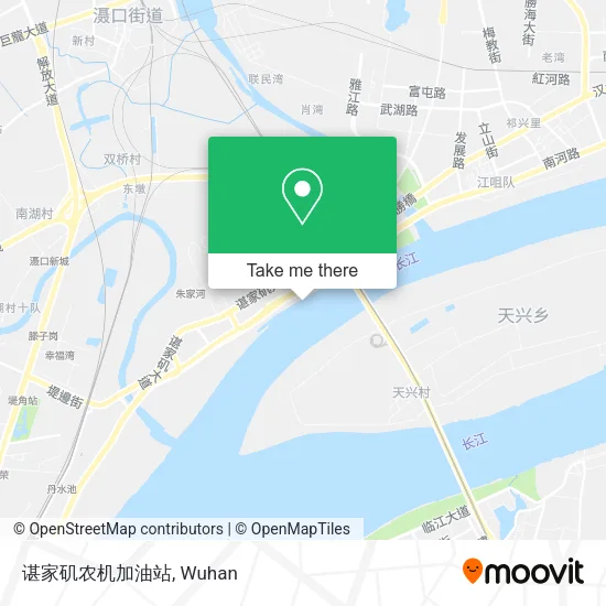 谌家矶农机加油站 map