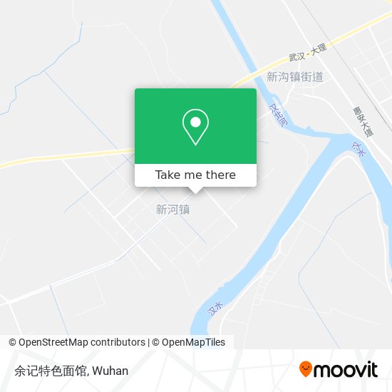 余记特色面馆 map