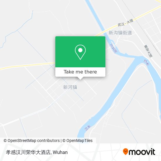 孝感汉川荣华大酒店 map