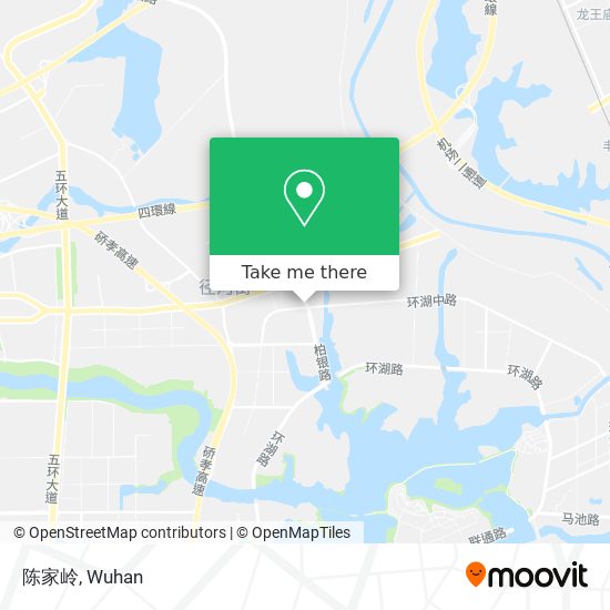 陈家岭 map