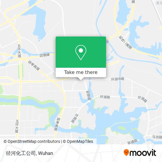 径河化工公司 map