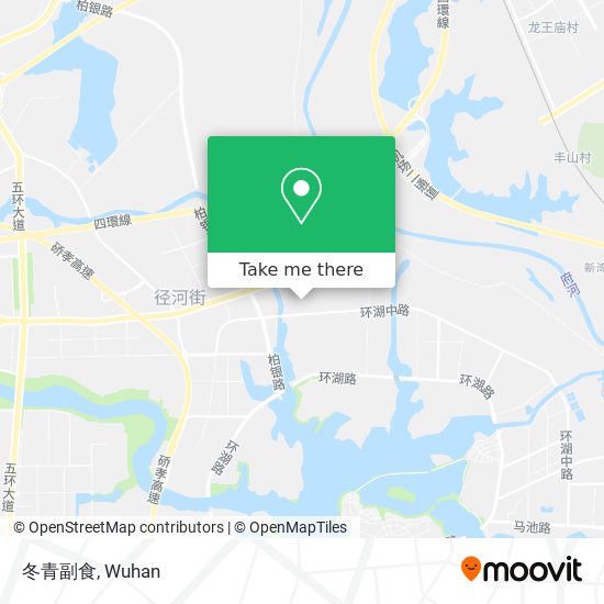 冬青副食 map