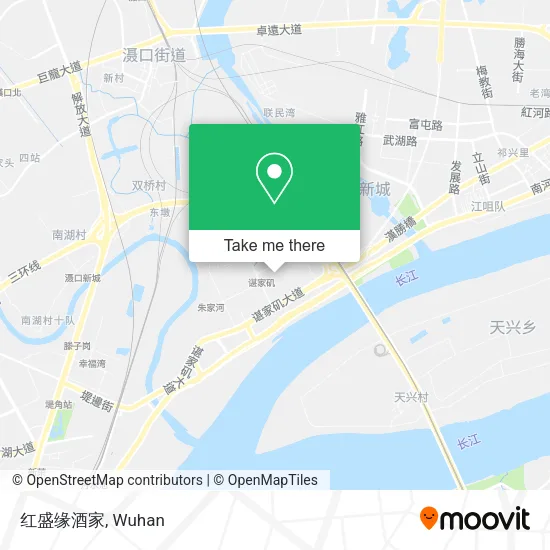 红盛缘酒家 map