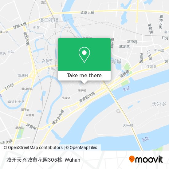 城开天兴城市花园305栋 map