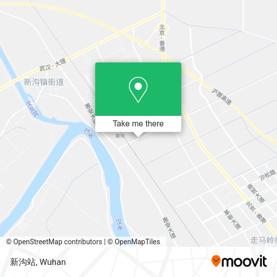 新沟站 map
