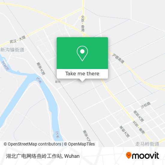 湖北广电网络燕岭工作站 map