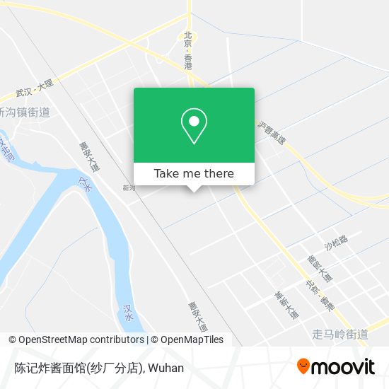 陈记炸酱面馆(纱厂分店) map