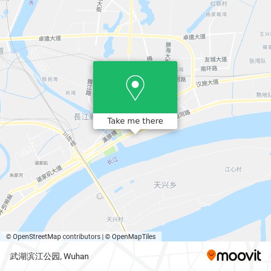 武湖滨江公园 map