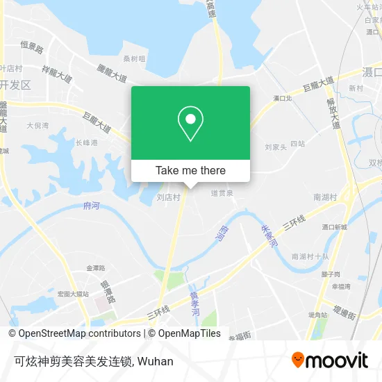 可炫神剪美容美发连锁 map