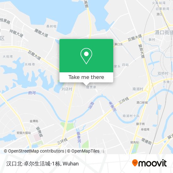 汉口北·卓尔生活城-1栋 map