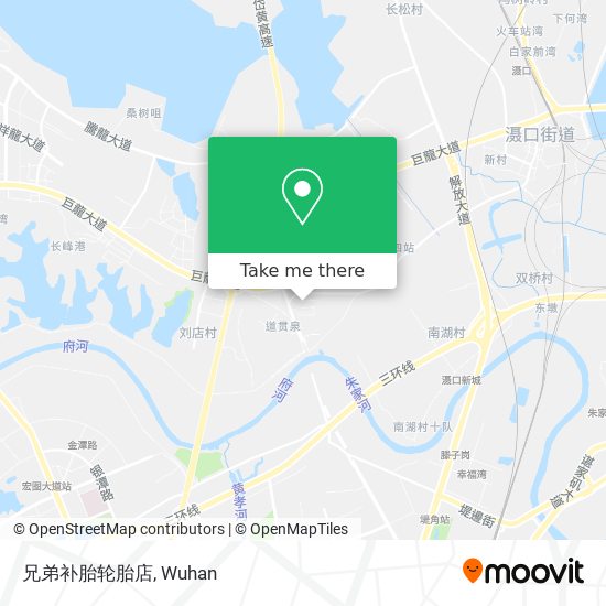 兄弟补胎轮胎店 map