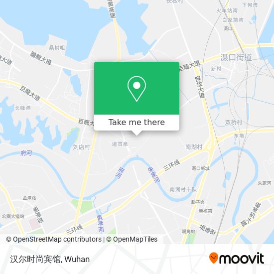 汉尔时尚宾馆 map