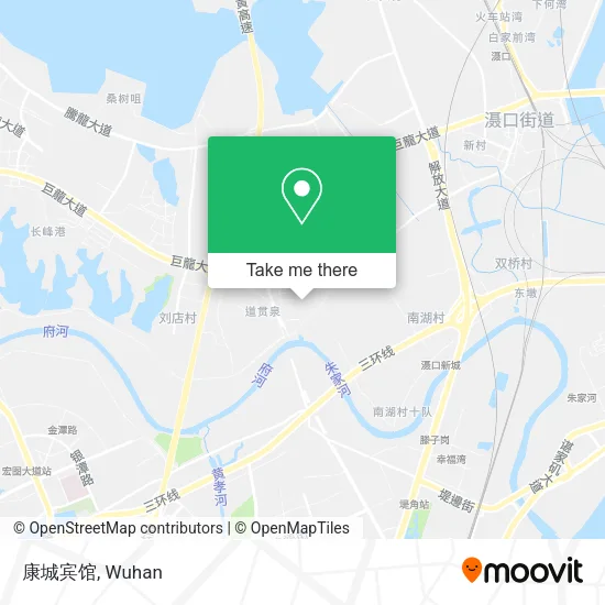 康城宾馆 map