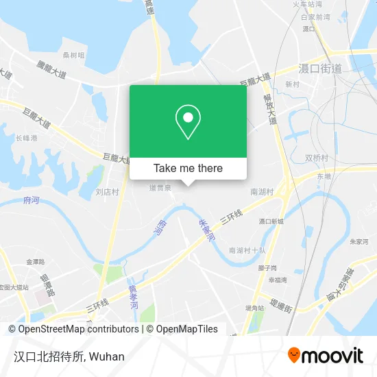 汉口北招待所 map