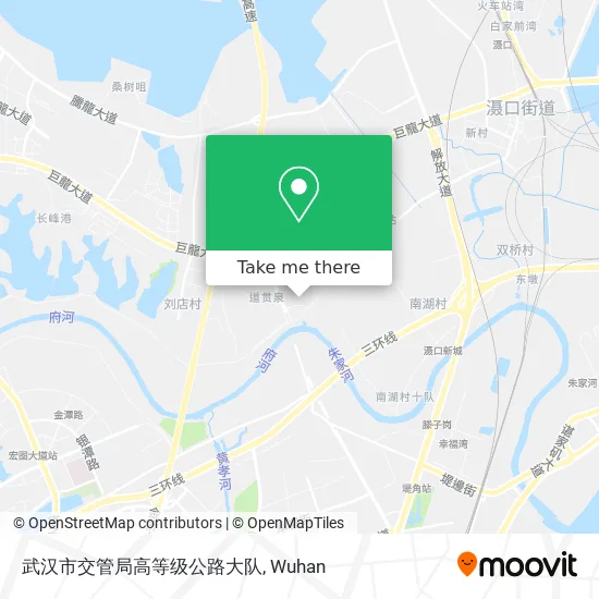 武汉市交管局高等级公路大队 map