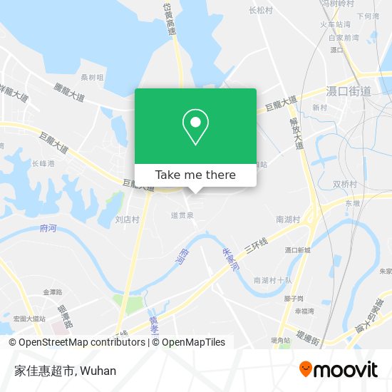 家佳惠超市 map