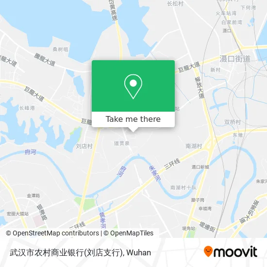 武汉市农村商业银行(刘店支行) map