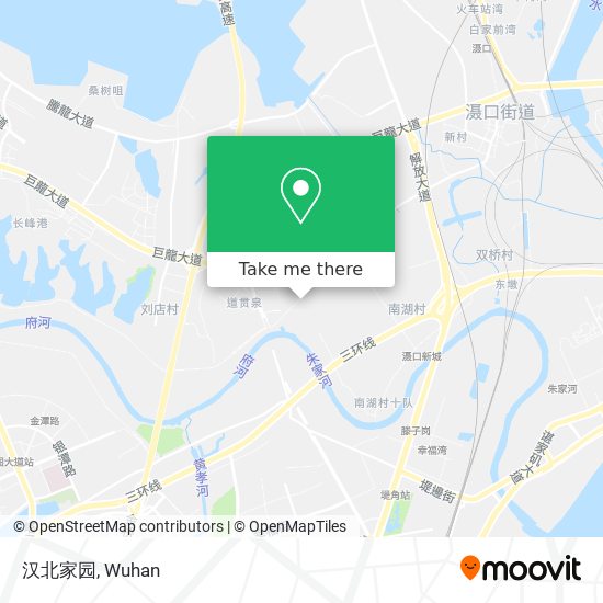 汉北家园 map