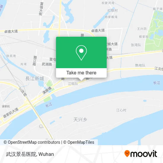 武汉景岳医院 map