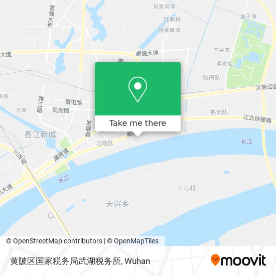 黄陂区国家税务局武湖税务所 map