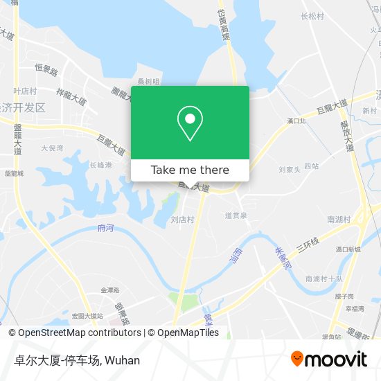 卓尔大厦-停车场 map