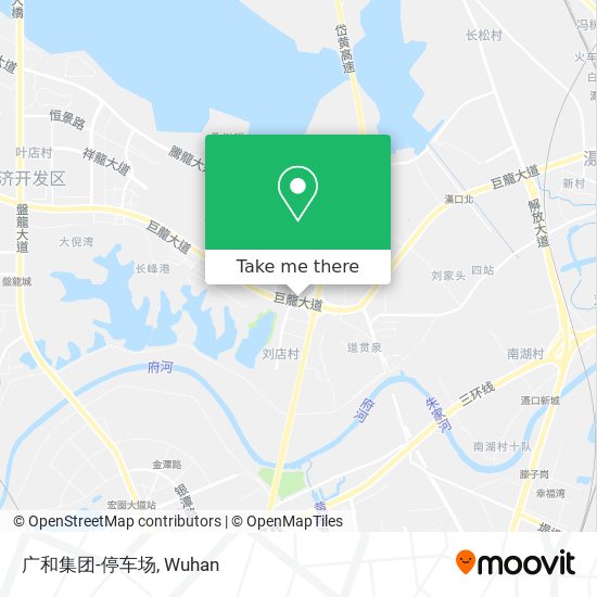 广和集团-停车场 map