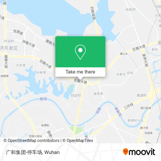 广和集团-停车场 map