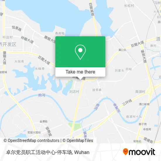卓尔党员职工活动中心-停车场 map