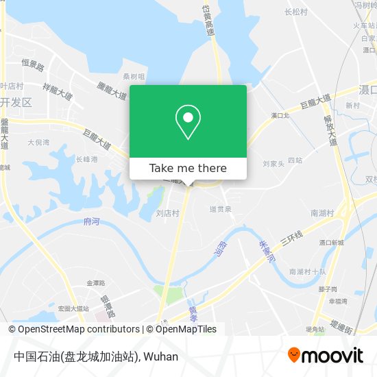 中国石油(盘龙城加油站) map