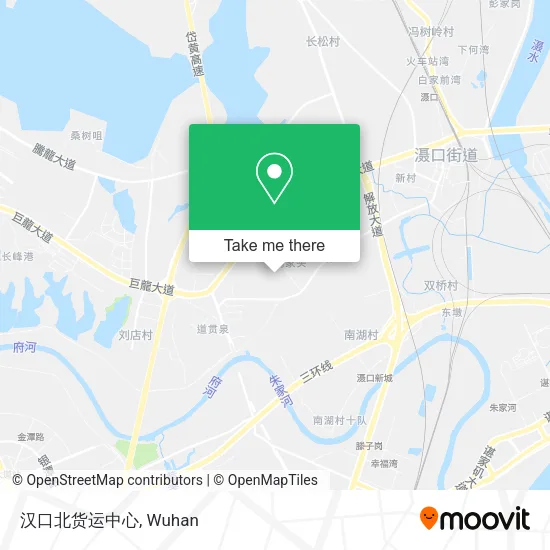 汉口北货运中心 map