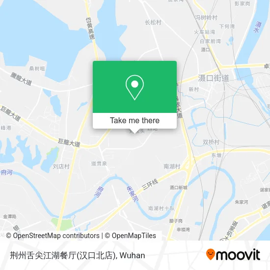 荆州舌尖江湖餐厅(汉口北店) map