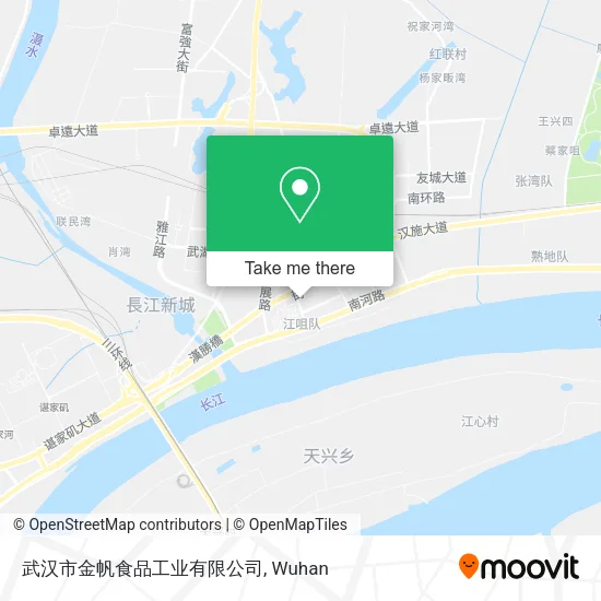 武汉市金帆食品工业有限公司 map