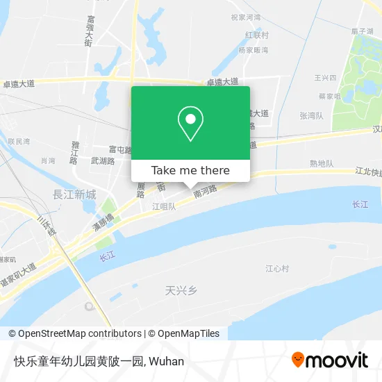 快乐童年幼儿园黄陂一园 map