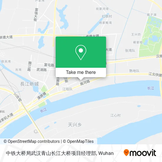 中铁大桥局武汉青山长江大桥项目经理部 map